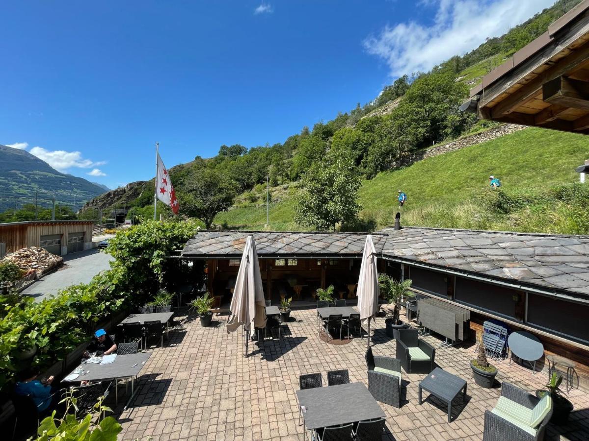 Visperblick 24-7 Parkplatz Und Fruehstueck Inkl Vila Ausserberg Exterior foto